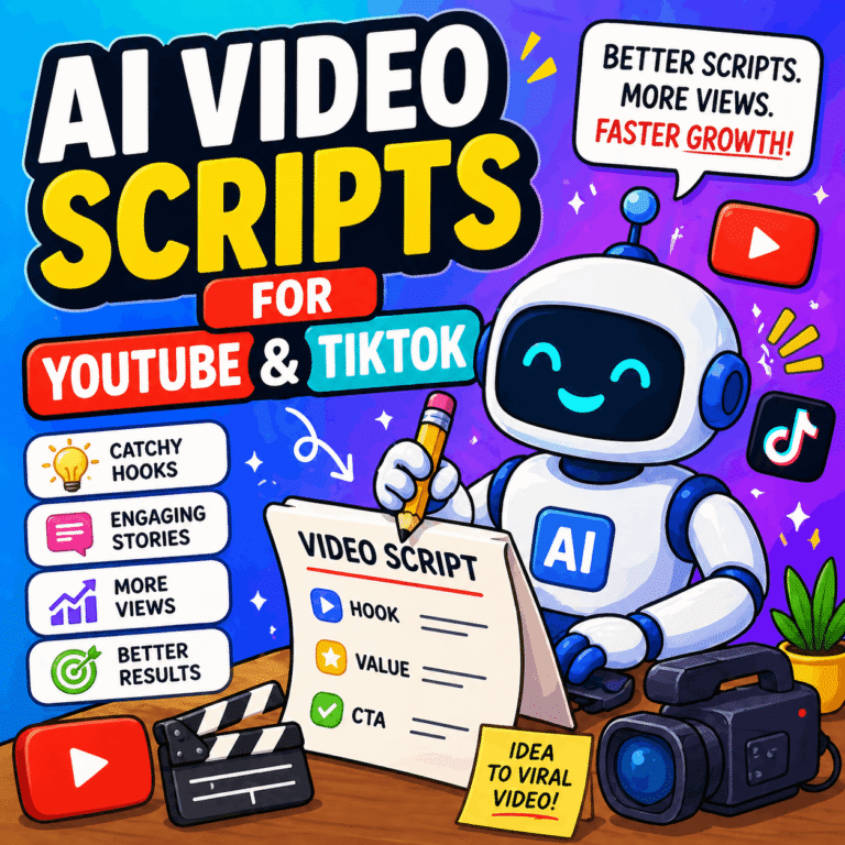 AI Video Scripts for YouTube & TikTok